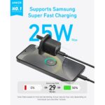Anker 25W USB-C Charger with Cable - Black