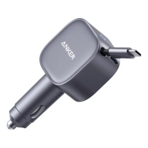 Anker A2738HA2 Universal Car Charger Fast Charging Metallic