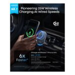 Anker B2933H11 Wireless Car Charger, Fast Charging, Black