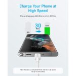 Anker Braided USB-C Cable 3 m 60W White