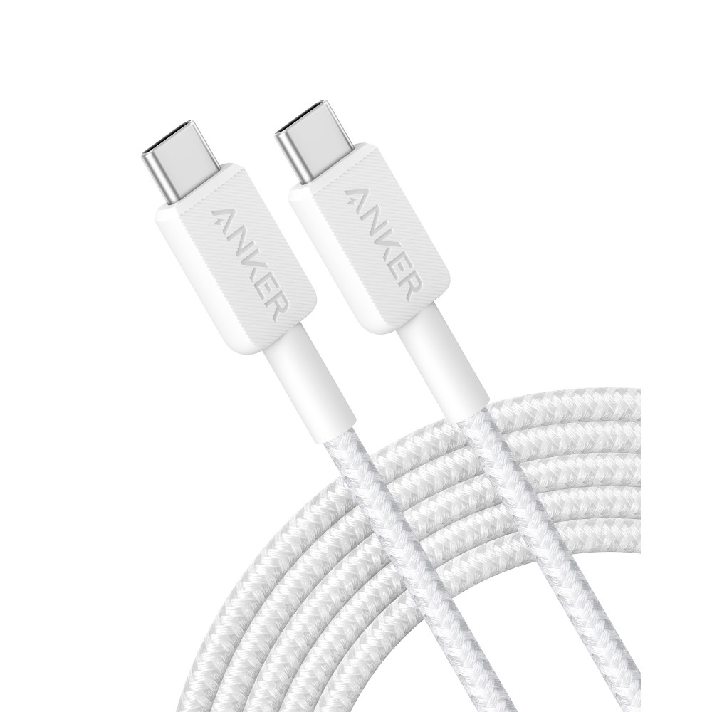 Anker Braided USB-C Cable 3 m 60W White