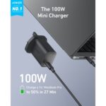 Anker Nano 100W USB-C GaN Charger - Black