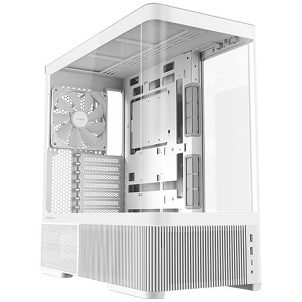 Antec Constellation C6 Air Mid-Tower Case - ATX/mATX/ITX, Curved Glass, Reverse Fans