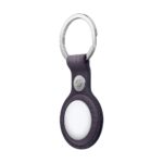 Apple AirTag FineWoven Key Ring – Midnight Purple