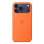 Apple iPhone 17 Pro Max Silicone Case with MagSafe - Orange