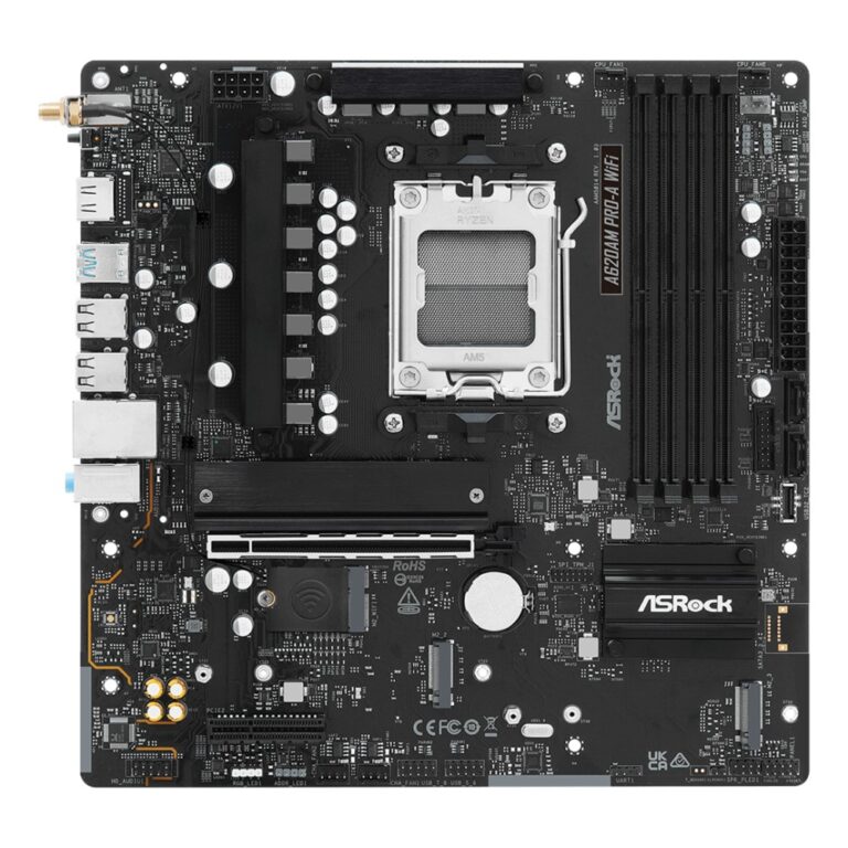 Asrock A620M Pro-A WiFi AMD A620 AM5 mATX