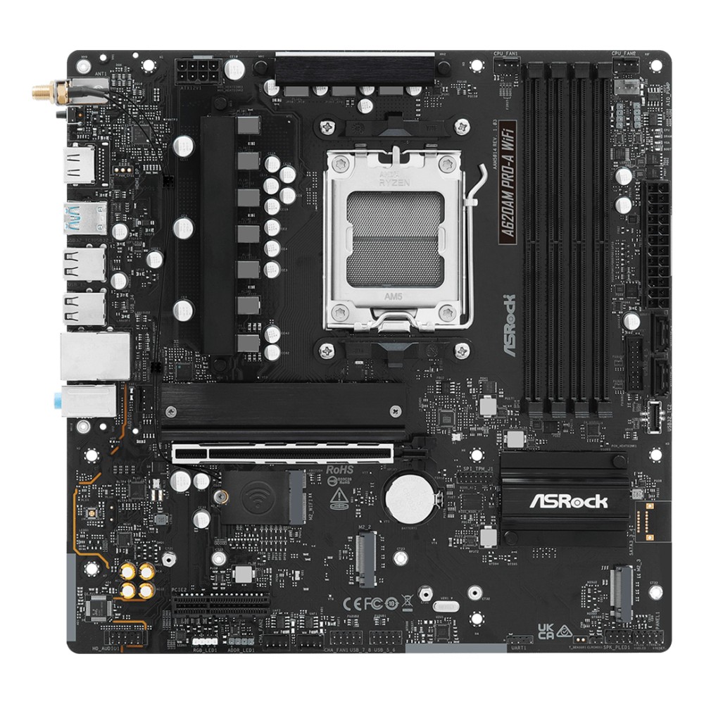 Asrock A620M Pro-A WiFi AMD A620 AM5 mATX