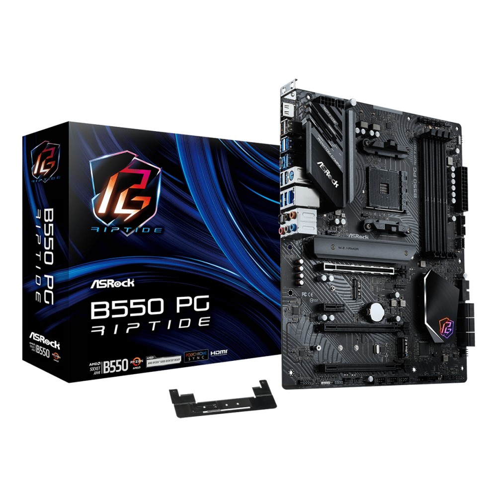Asrock B550 PG Riptide ATX AM4 DDR4 Motherboard