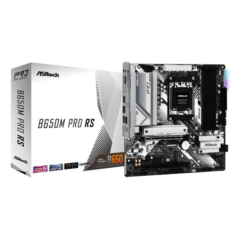Asrock B650M Pro RS AMD B650 AM5 mATX