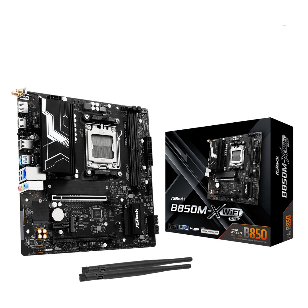 Asrock B850M-X WiFi R2.0 mATX Socket AM5