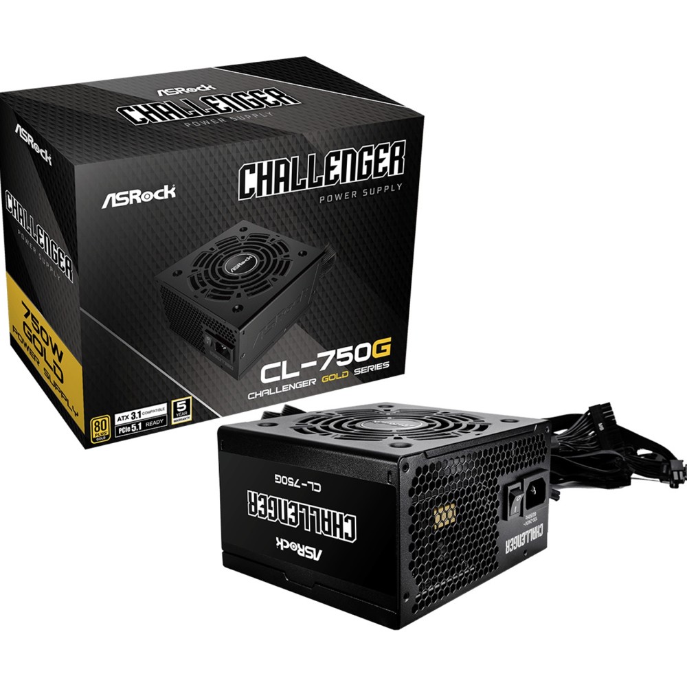 Asrock CL-750G 750W 80 PLUS Gold ATX PSU