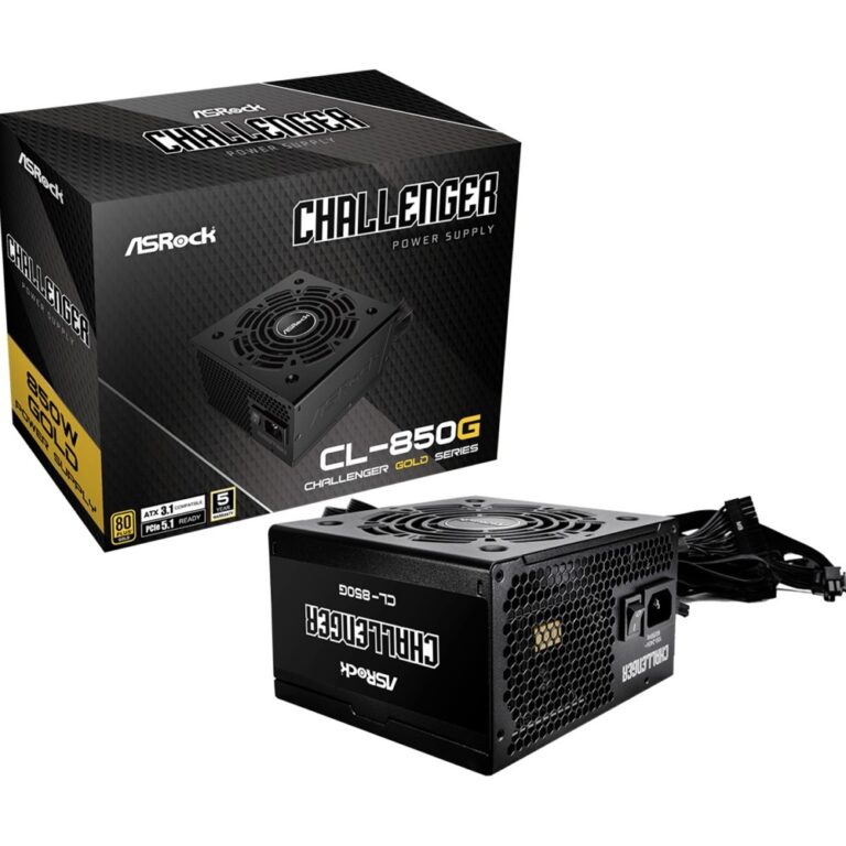 Asrock CL-850G 850W ATX PSU, 80 PLUS Gold