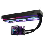 Asrock Phantom Gaming 360 LCD Liquid Cooler 120mm Black