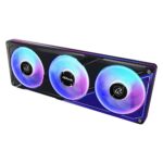 Asrock Phantom Gaming 360 LCD Liquid Cooler 120mm Black