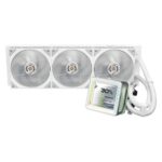 ASRock Steel Legend 360 White AIO CPU Cooler - LCD, LGA1700/1851 & AM5/AM4