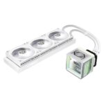 ASRock Steel Legend 360 White AIO CPU Cooler - LCD, LGA1700/1851 & AM5/AM4