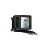 ASRock Steel Legend Dark 360 LCD AIO CPU Cooler, LGA1700/1851 & AM5/AM4