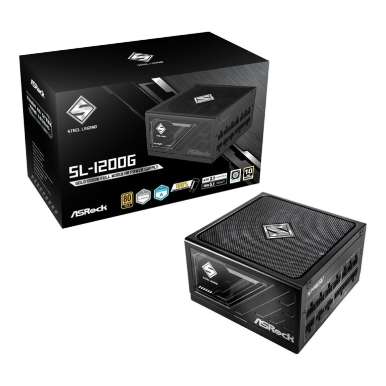Asrock Steel Legend SL-1000G 1000W ATX PSU 80 Plus Gold