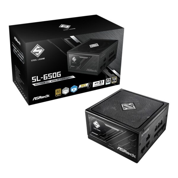 Asrock Steel Legend SL-650G 650W 80 Plus Gold ATX PSU