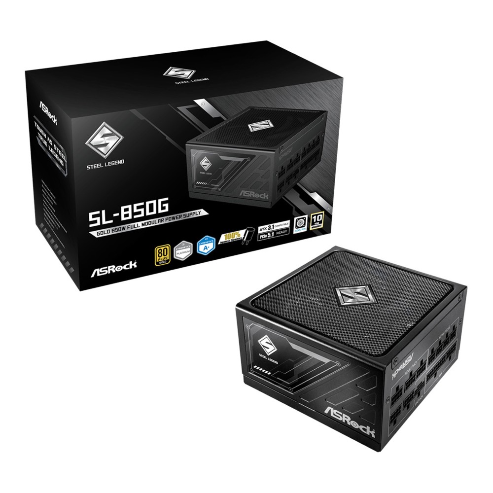 Asrock Steel Legend SL-850G 850W 80 Plus Gold ATX PSU
