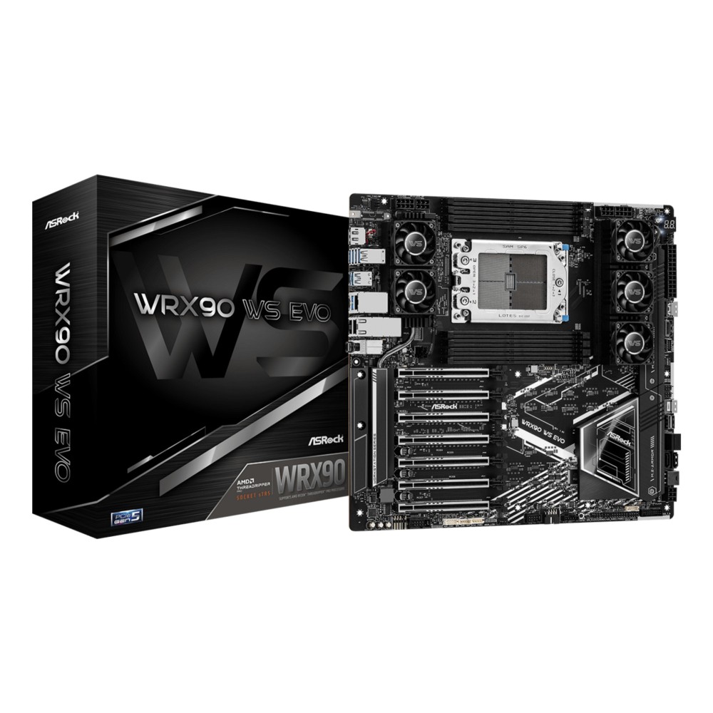Asrock WRX90 WS EVO AMD sTR5 EEB Motherboard