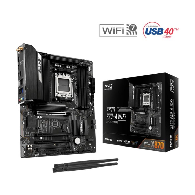 Asrock X870 Pro-A WiFi AMD Socket AM5 ATX Motherboard