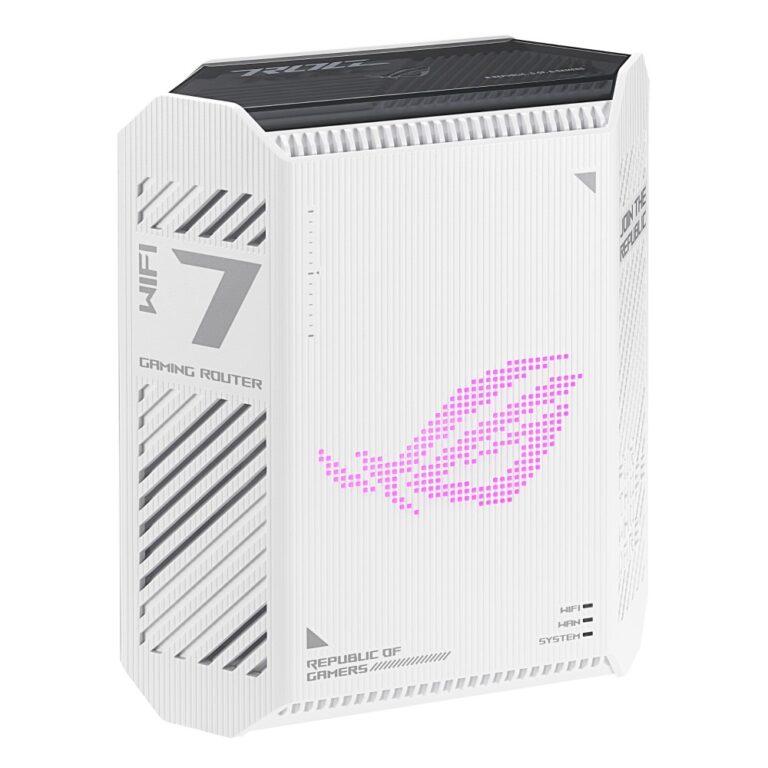 ASUS GS-BE7200 Wi-Fi 6E Router Dual-Band 2.5GbE White, Black