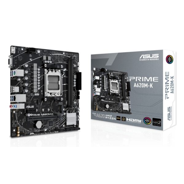 ASUS PRIME A620M-K AMD AM5 mATX Motherboard