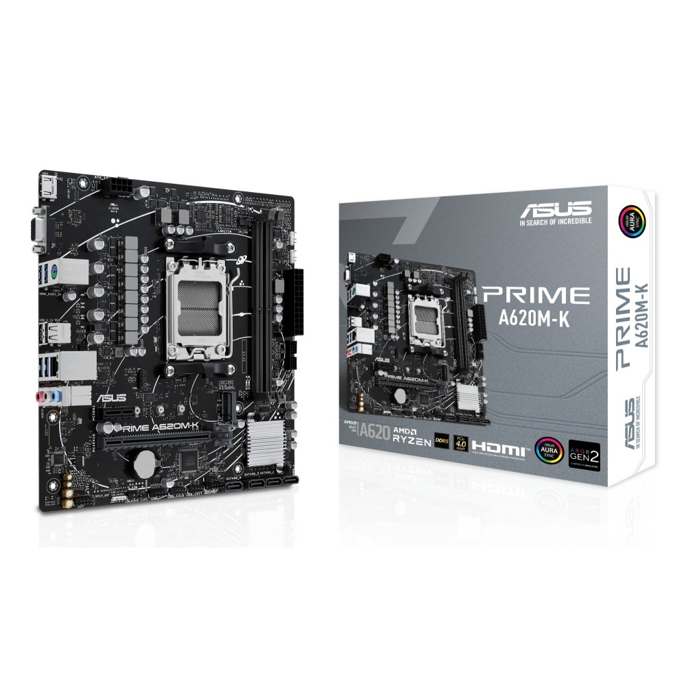 ASUS PRIME A620M-K AMD AM5 mATX Motherboard