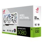 ASUS ROG Astral GeForce RTX 5080 16GB GDDR7 White