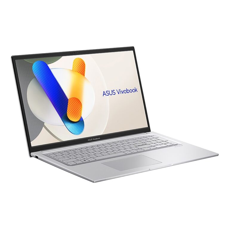 ASUS Vivobook 17 X1704VA-AU674W Laptop 17.3" FHD i3-1315U 8GB 512GB SSD Wi-Fi 6 Windows 11 Home Silver