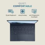 ASUS Zenbook 14 OLED UX3405CA-QL241W Intel Core Ultra 5 225H Laptop 14" Touchscreen WUXGA 16GB LPDDR5x 512GB SSD Wi-Fi 7 Windows 11 Home Blue