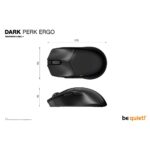 be quiet! Dark Perk Ergo Mouse RF Wireless USB-C 32000 DPI