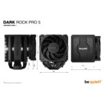 be quiet! Dark Rock Pro 5 120/135mm Air Cooler Black