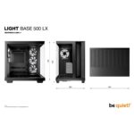be quiet! Light Base 500 LX Black Midi Tower