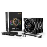 be quiet! Light Wings 120mm ARGB PWM Black 3-Pack