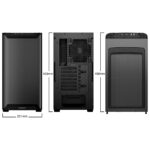 be quiet! PURE BASE 501 Airflow Window Black ATX Case