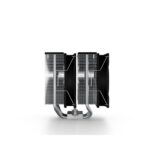 be quiet! Pure Rock Pro 3 silver dual-tower CPU air cooler with two fans