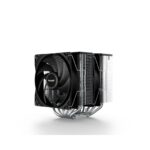 be quiet! Pure Rock Pro 3 silver dual-tower CPU air cooler with two fans – view 2