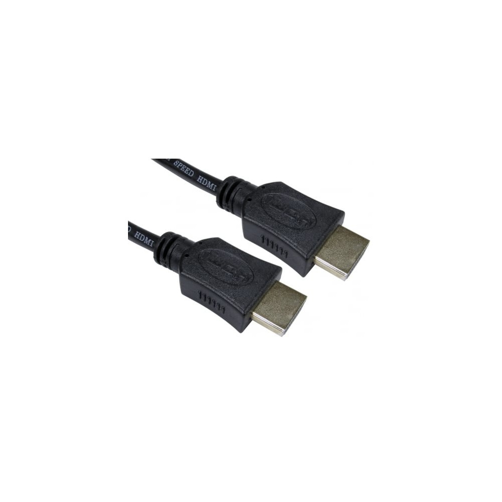 Cables Direct 77HDMI-018 HDMI Cable 1.8m Type A Black