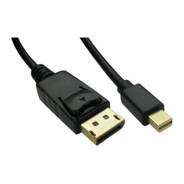 Cables Direct CDLMDP 1m DisplayPort to Mini DP Cable Black