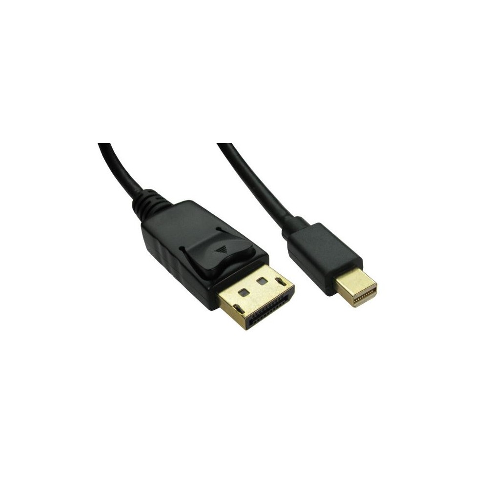 Cables Direct CDLMDP 1m DisplayPort to Mini DP Cable Black