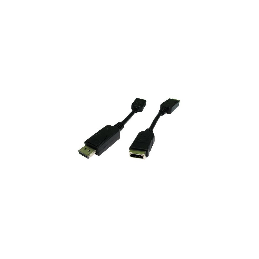 Cables Direct HDHDPORT-005CAB DisplayPort to HDMI Cable Adapter 0.15m Black