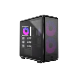 Cooler Master MasterFrame 600 Mesh mid tower case in black with ARGB fans
