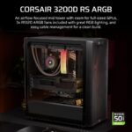 Corsair 3200D RS ARGB Mid-Tower Case - Black Smoke