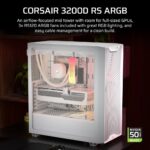 Corsair 3200D RS ARGB White ATX PC Case