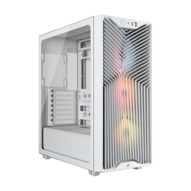 Corsair 3200D RS ARGB White ATX PC Case