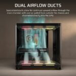 Corsair AIR 5400 LX-R RGB iCUE LINK Midi Tower Black