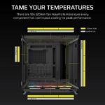 Corsair AIR 5400 LX-R RGB iCUE LINK Midi Tower Black