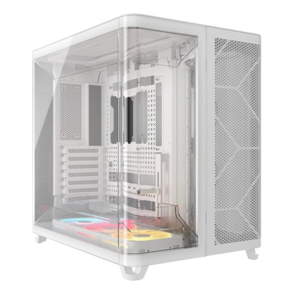 Corsair AIR 5400 LX-R RGB iCUE LINK Midi Tower White